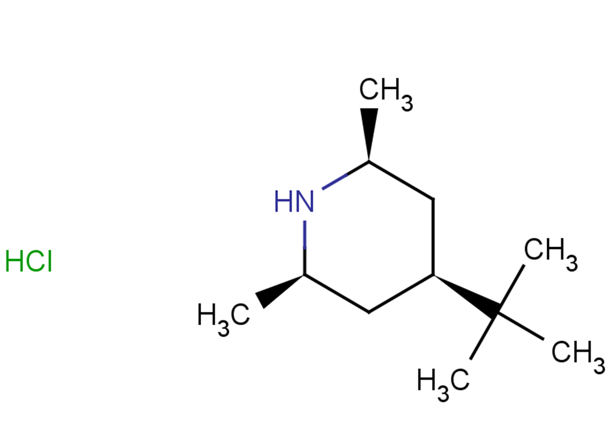 4-tert-butyl-2,6-dimethylpiperidine hydrochloride, cis