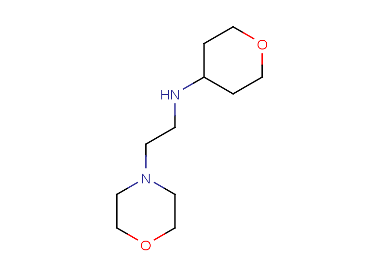 N-[2-(morpholin-4-yl)ethyl]oxan-4-amine