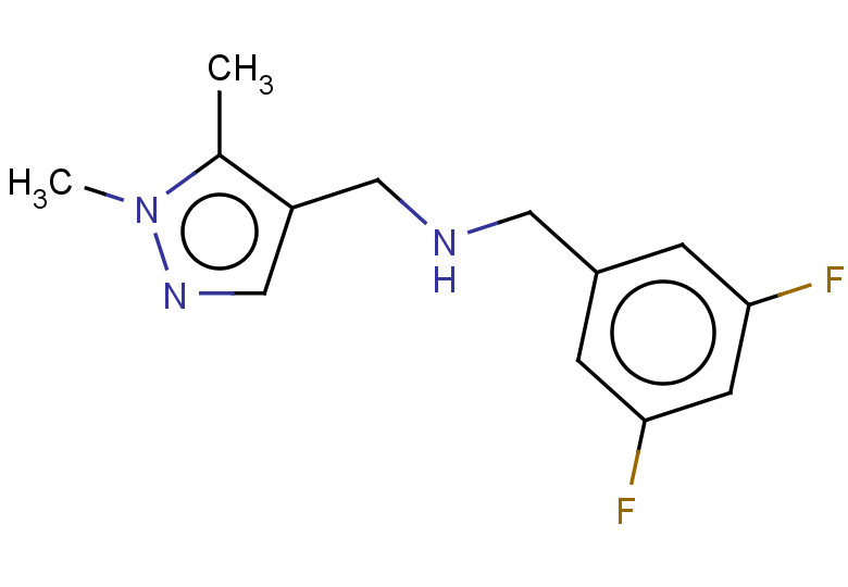 [(3,5-difluorophenyl)methyl][(1,5-dimethyl-1H-pyrazol-4-yl)methyl]amine
