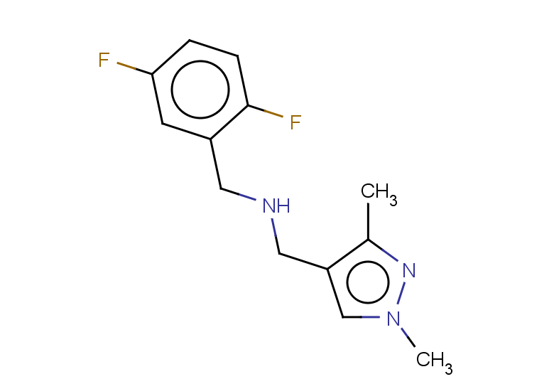 [(2,5-difluorophenyl)methyl][(1,3-dimethyl-1H-pyrazol-4-yl)methyl]amine