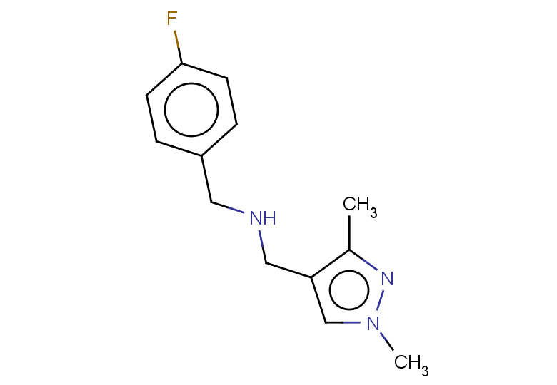 [(1,3-dimethyl-1H-pyrazol-4-yl)methyl][(4-fluorophenyl)methyl]amine