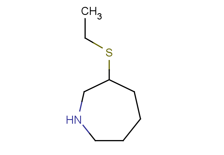 3-(ethylsulfanyl)azepane