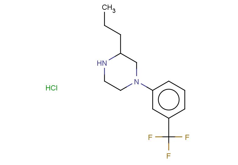 3-propyl-1-[3-(trifluoromethyl)phenyl]piperazine hydrochloride