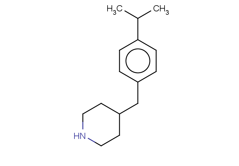 4-{[4-(propan-2-yl)phenyl]methyl}piperidine
