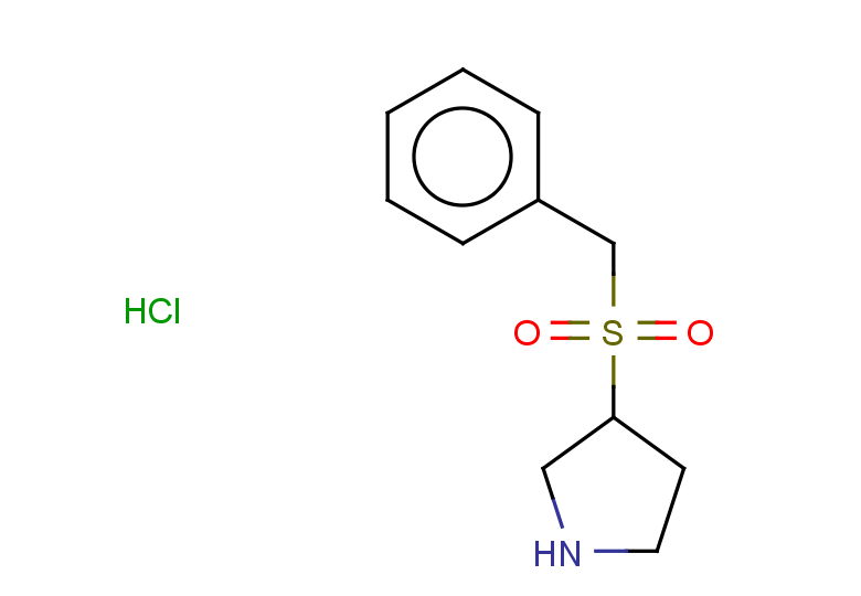 3-phenylmethanesulfonylpyrrolidine hydrochloride