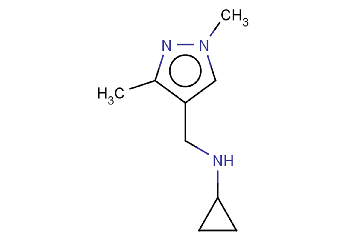 N-[(1,3-dimethyl-1H-pyrazol-4-yl)methyl]cyclopropanamine