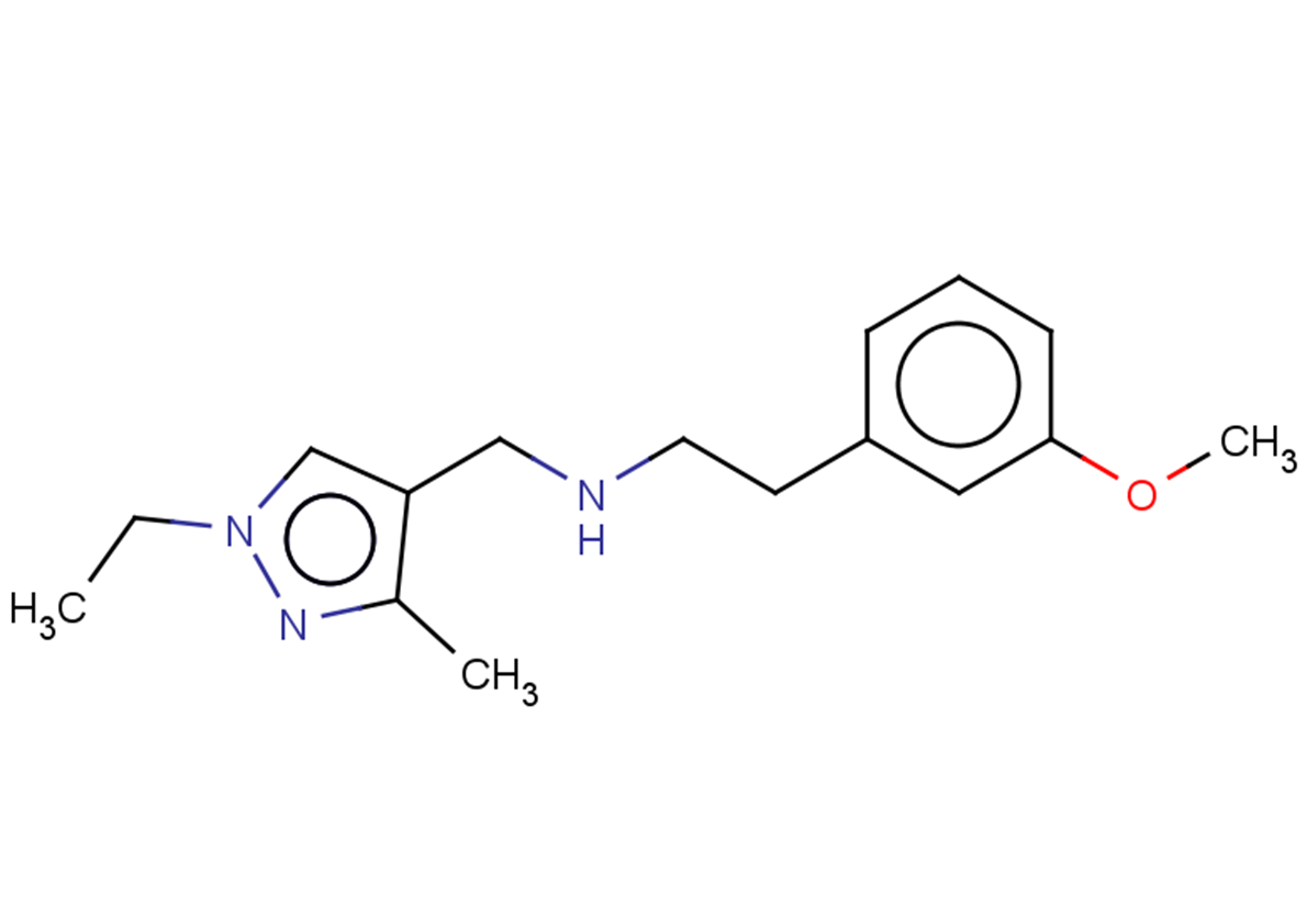 [(1-ethyl-3-methyl-1H-pyrazol-4-yl)methyl][2-(3-methoxyphenyl)ethyl]amine