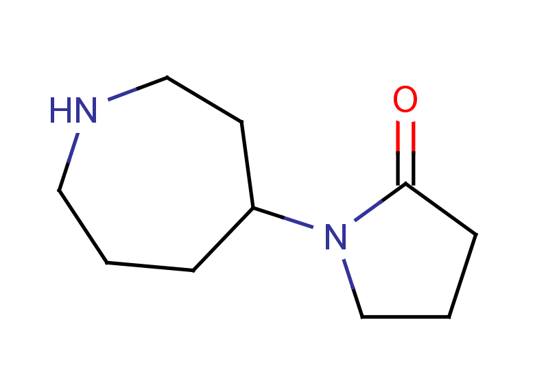 1-(azepan-4-yl)pyrrolidin-2-one