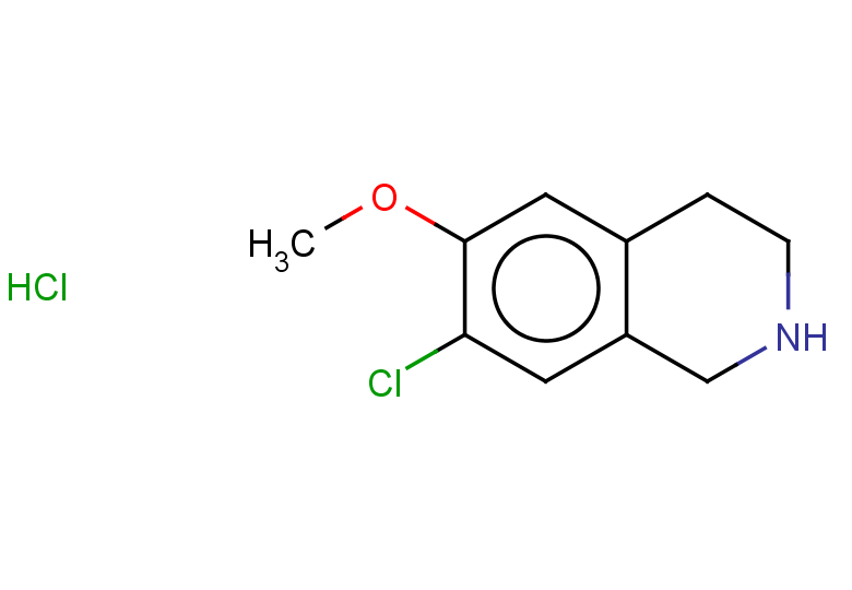 7-chloro-6-methoxy-1,2,3,4-tetrahydroisoquinoline hydrochloride
