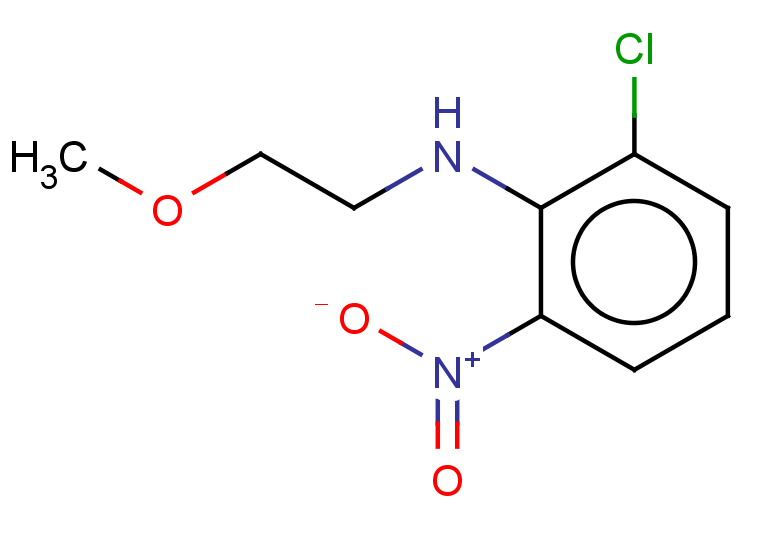2-chloro-N-(2-methoxyethyl)-6-nitroaniline
