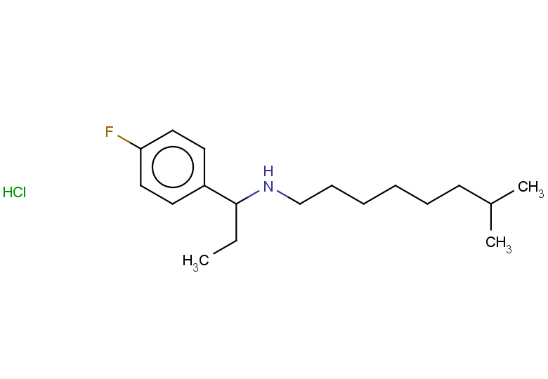 [1-(4-fluorophenyl)propyl](7-methyloctyl)amine hydrochloride