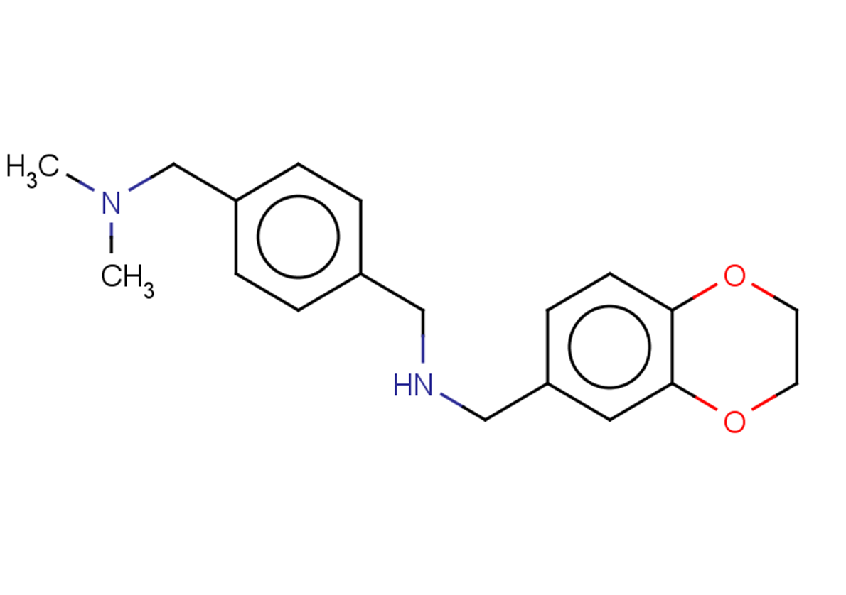[(2,3-dihydro-1,4-benzodioxin-6-yl)methyl]({4-[(dimethylamino)methyl]phenyl}methyl)amine