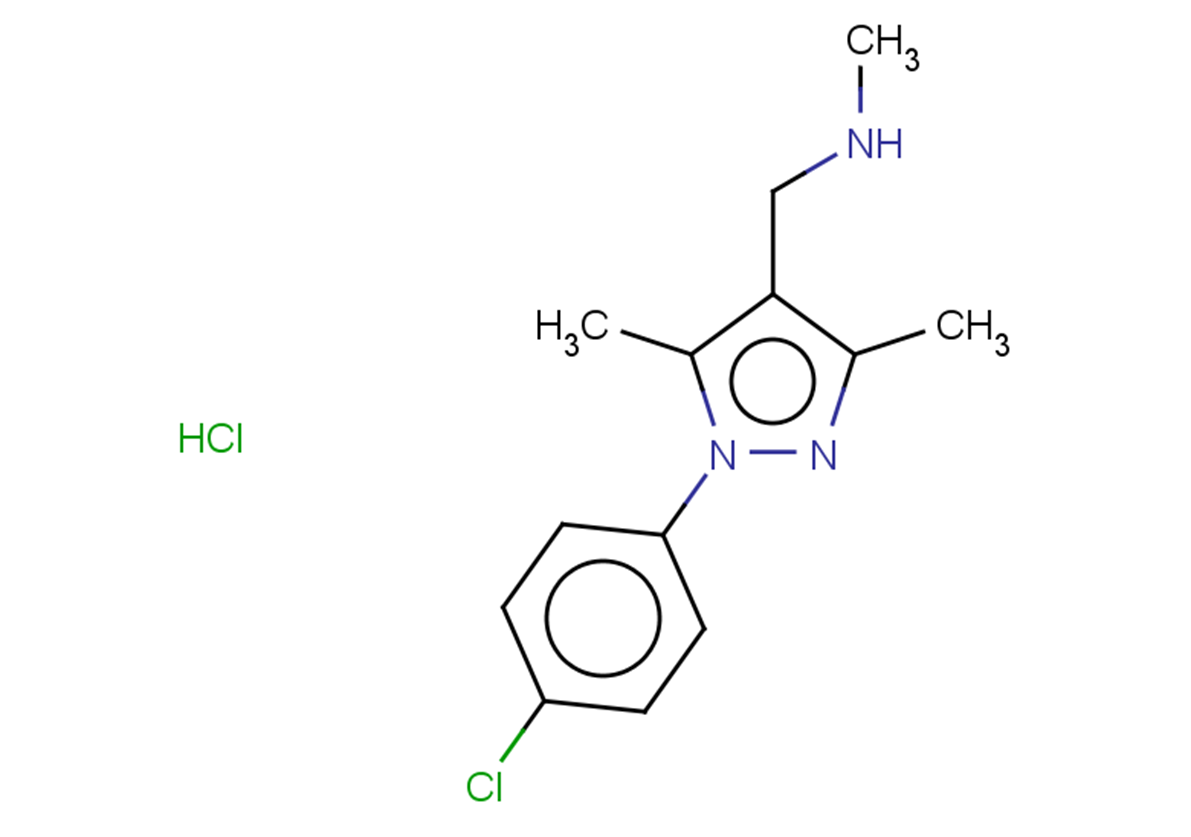{[1-(4-chlorophenyl)-3,5-dimethyl-1H-pyrazol-4-yl]methyl}(methyl)amine hydrochloride