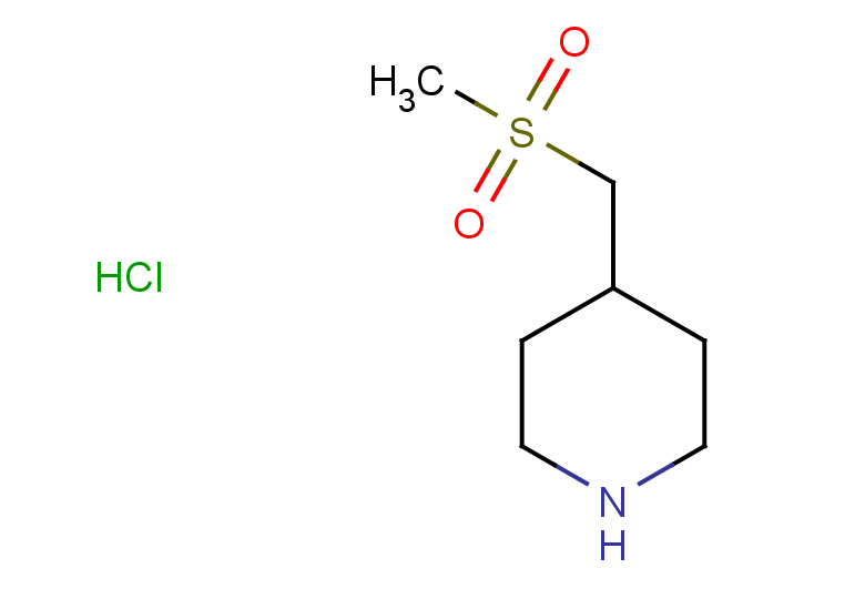 4-(methanesulfonylmethyl)piperidine hydrochloride
