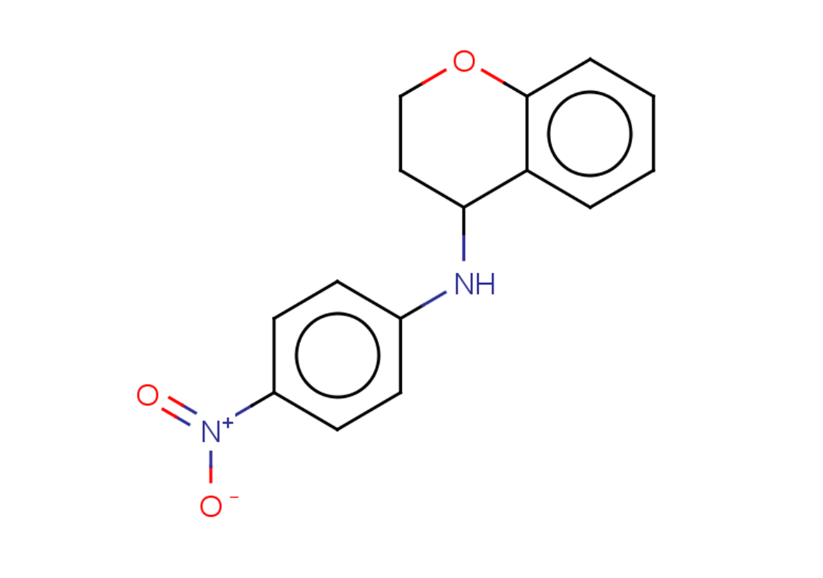 N-(4-nitrophenyl)-3,4-dihydro-2H-1-benzopyran-4-amine