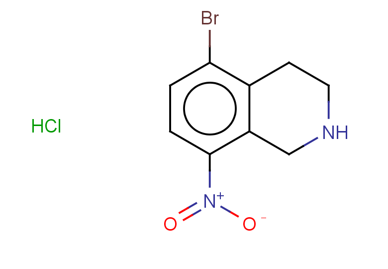 5-bromo-8-nitro-1,2,3,4-tetrahydroisoquinoline hydrochloride