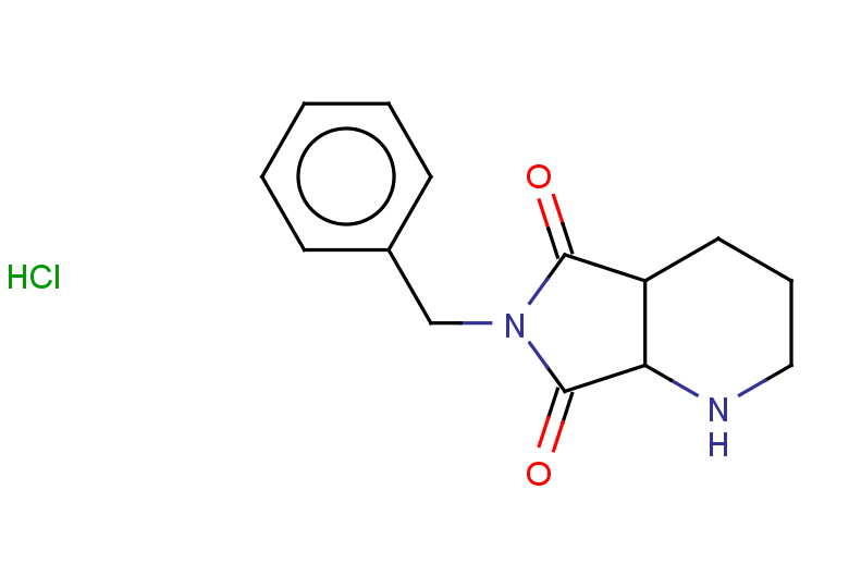 6-benzyl-octahydro-1H-pyrrolo[3,4-b]pyridine-5,7-dione hydrochloride