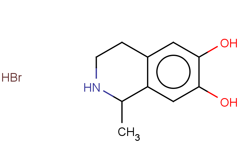 1-methyl-1,2,3,4-tetrahydroisoquinoline-6,7-diol hydrobromide