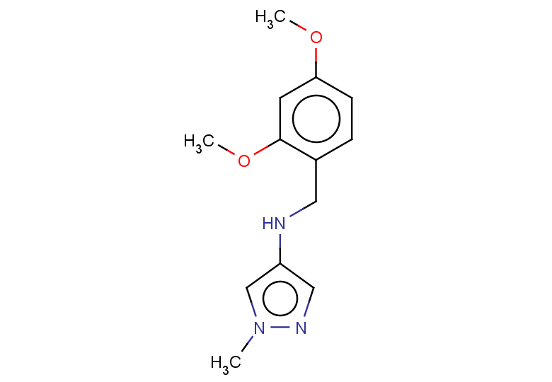 N-[(2,4-dimethoxyphenyl)methyl]-1-methyl-1H-pyrazol-4-amine