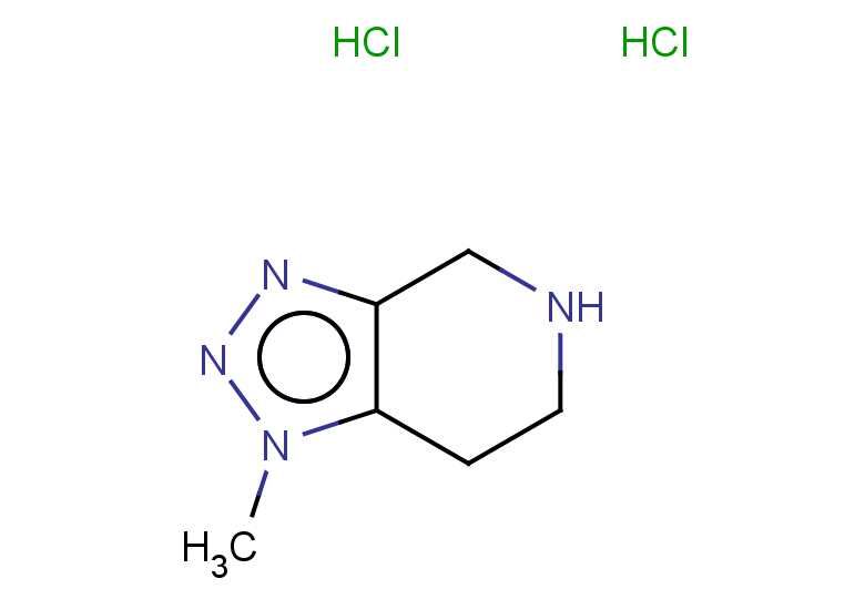 1-methyl-1H,4H,5H,6H,7H-[1,2,3]triazolo[4,5-c]pyridine dihydrochloride