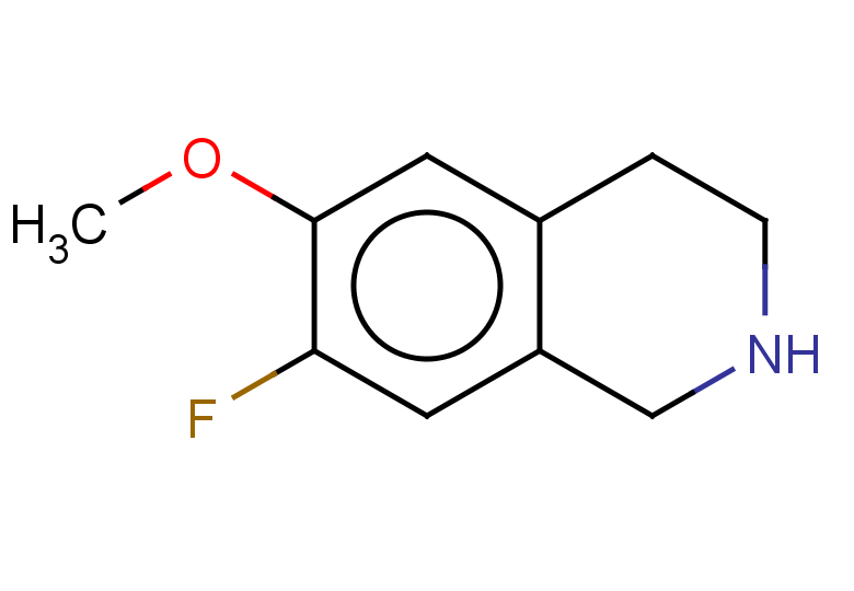 7-fluoro-6-methoxy-1,2,3,4-tetrahydroisoquinoline