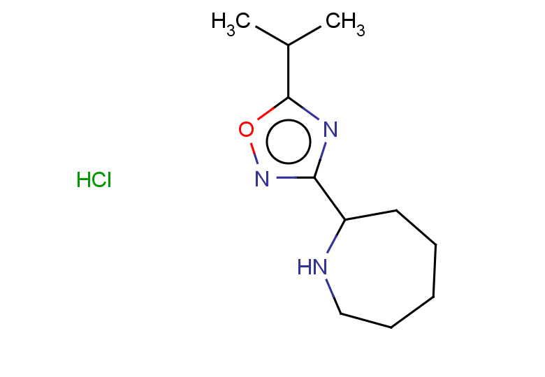 2-[5-(propan-2-yl)-1,2,4-oxadiazol-3-yl]azepane hydrochloride