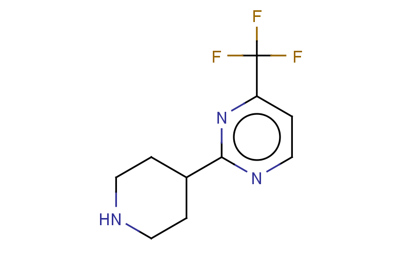2-(piperidin-4-yl)-4-(trifluoromethyl)pyrimidine
