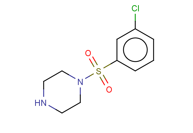 1-(3-chlorobenzenesulfonyl)piperazine