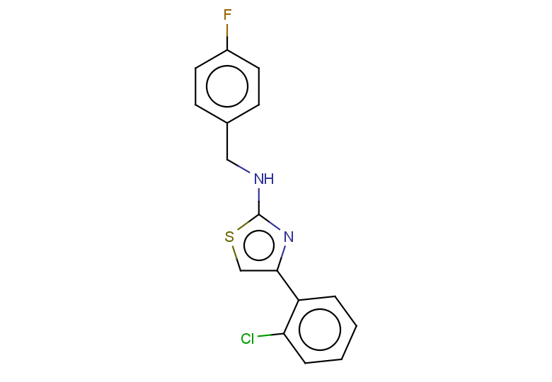 4-(2-chlorophenyl)-N-[(4-fluorophenyl)methyl]-1,3-thiazol-2-amine