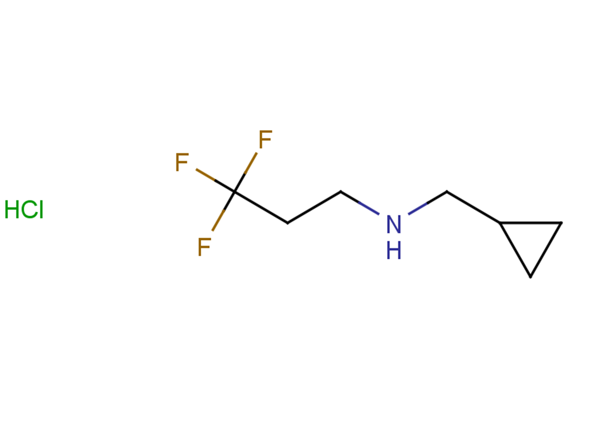 (cyclopropylmethyl)(3,3,3-trifluoropropyl)amine hydrochloride