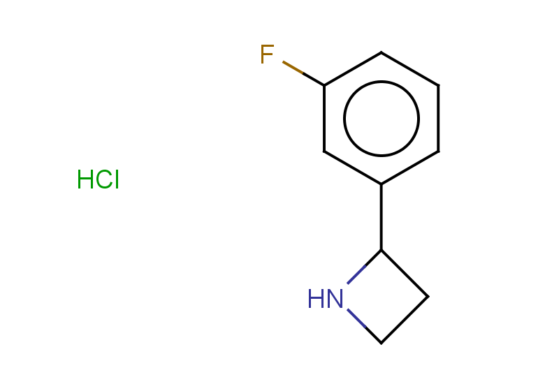 2-(3-fluorophenyl)azetidine hydrochloride