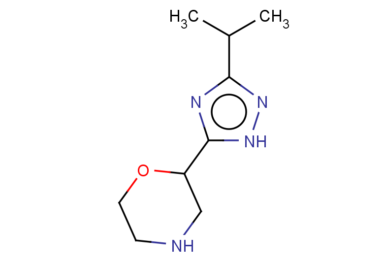 2-[3-(propan-2-yl)-1H-1,2,4-triazol-5-yl]morpholine