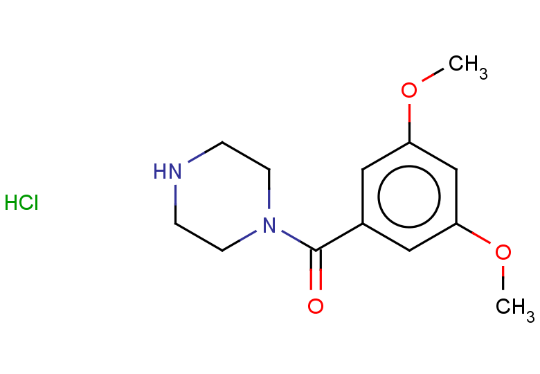 1-(3,5-dimethoxybenzoyl)piperazine hydrochloride