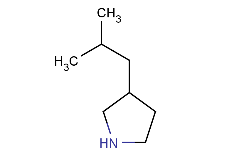 3-(2-methylpropyl)pyrrolidine