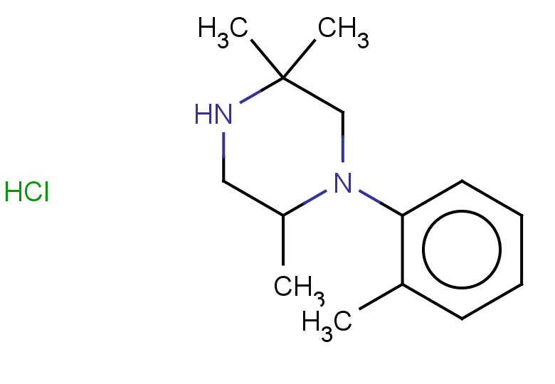 2,5,5-trimethyl-1-(2-methylphenyl)piperazine hydrochloride