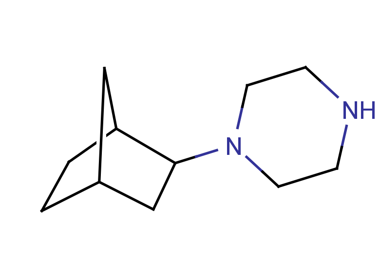1-{bicyclo[2.2.1]heptan-2-yl}piperazine