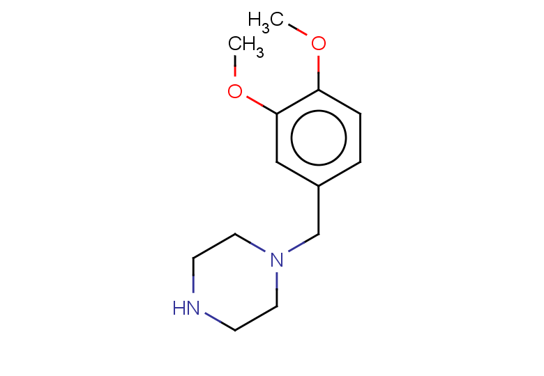 1-[(3,4-dimethoxyphenyl)methyl]piperazine