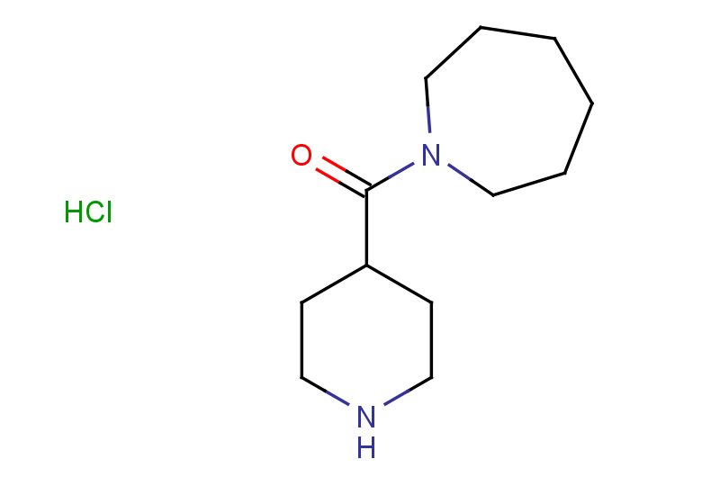 1-(piperidine-4-carbonyl)azepane hydrochloride