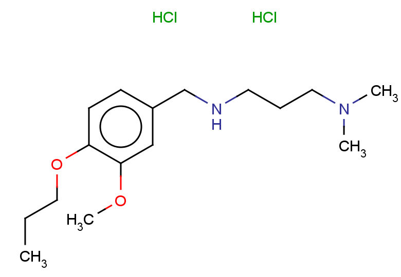 [3-(dimethylamino)propyl][(3-methoxy-4-propoxyphenyl)methyl]amine dihydrochloride