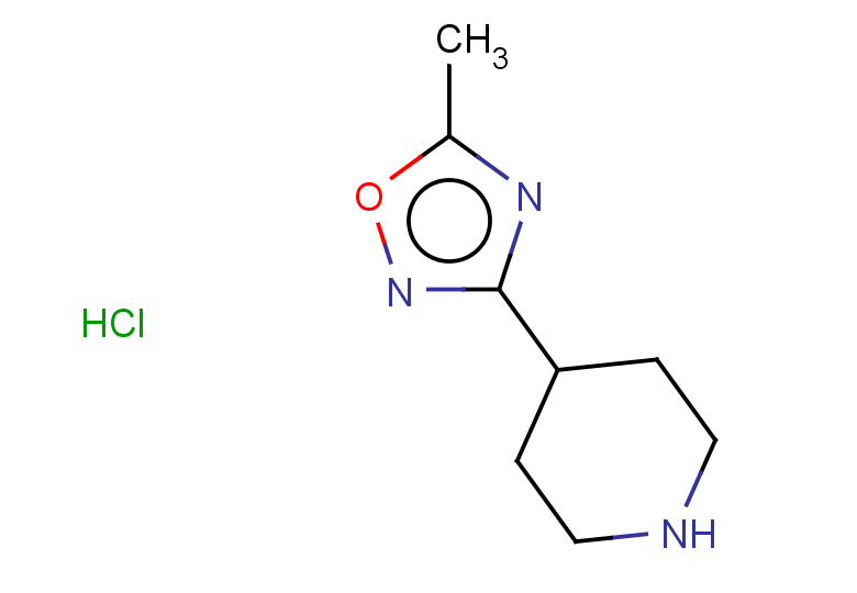 4-(5-methyl-1,2,4-oxadiazol-3-yl)piperidine hydrochloride