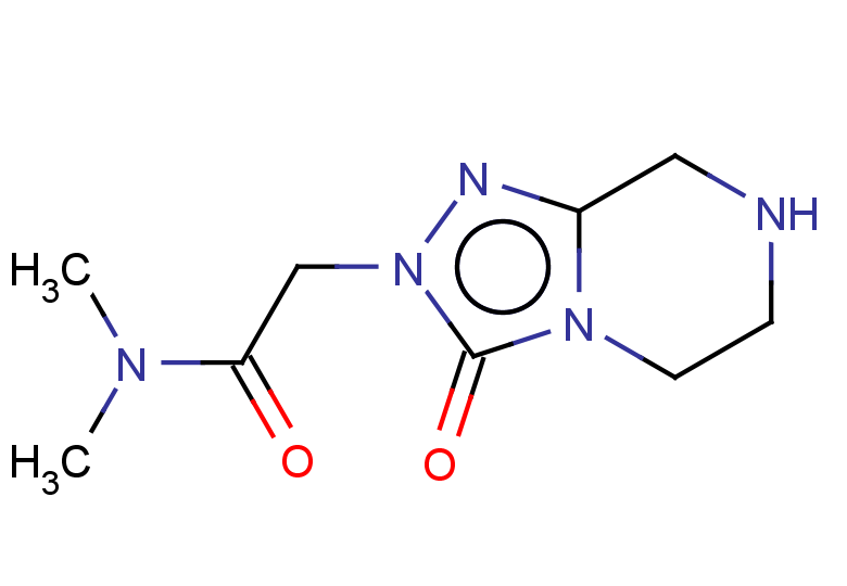 N,N-dimethyl-2-{3-oxo-2H,3H,5H,6H,7H,8H-[1,2,4]triazolo[4,3-a]piperazin-2-yl}acetamide
