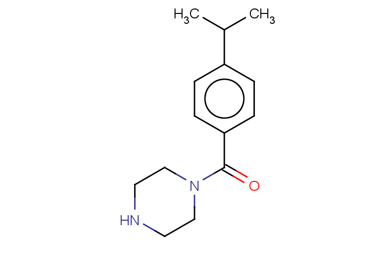 1-[4-(propan-2-yl)benzoyl]piperazine