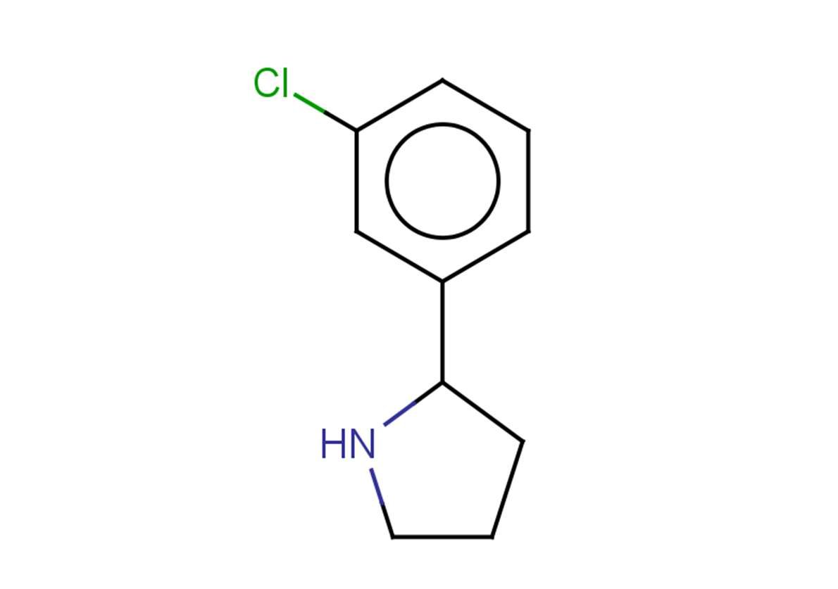 2-(3-chlorophenyl)pyrrolidine