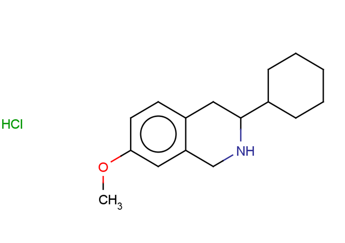 3-cyclohexyl-7-methoxy-1,2,3,4-tetrahydroisoquinoline hydrochloride