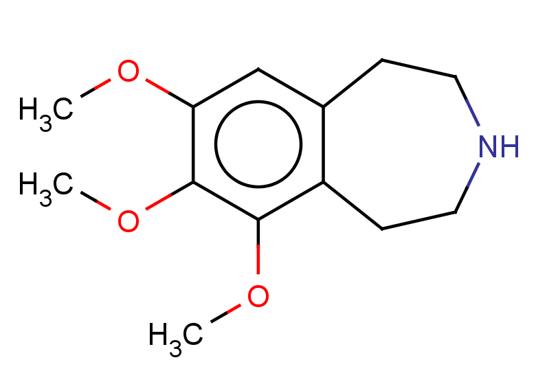 6,7,8-trimethoxy-2,3,4,5-tetrahydro-1H-3-benzazepine