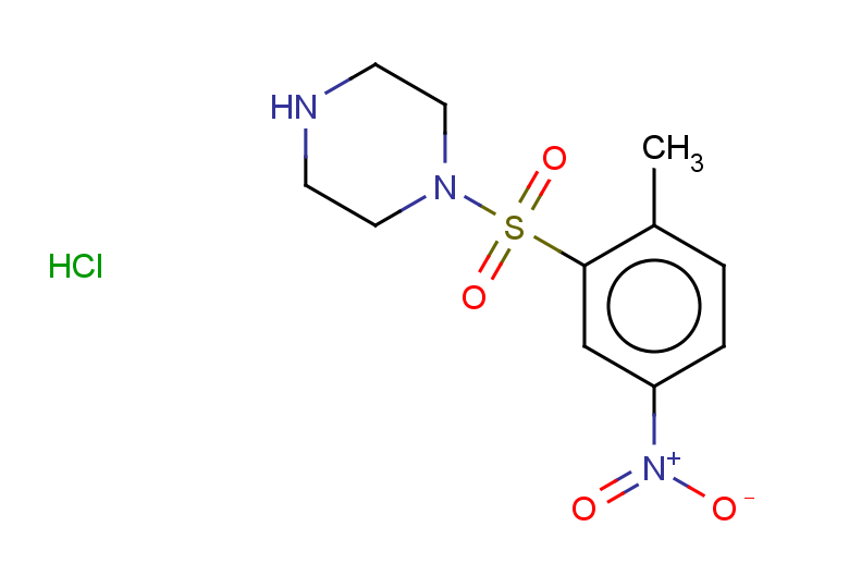1-(2-methyl-5-nitrobenzenesulfonyl)piperazine hydrochloride