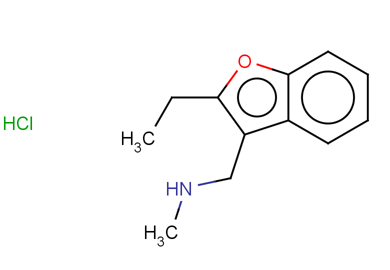 [(2-ethyl-1-benzofuran-3-yl)methyl](methyl)amine hydrochloride