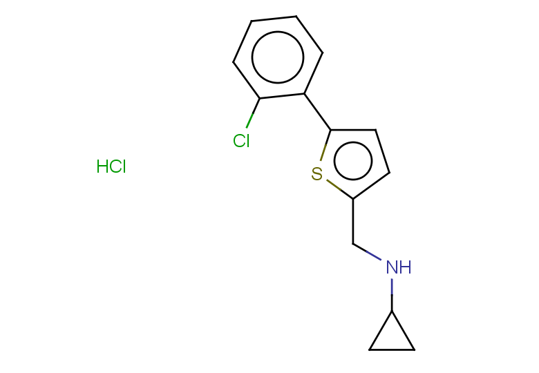 N-{[5-(2-chlorophenyl)thiophen-2-yl]methyl}cyclopropanamine hydrochloride