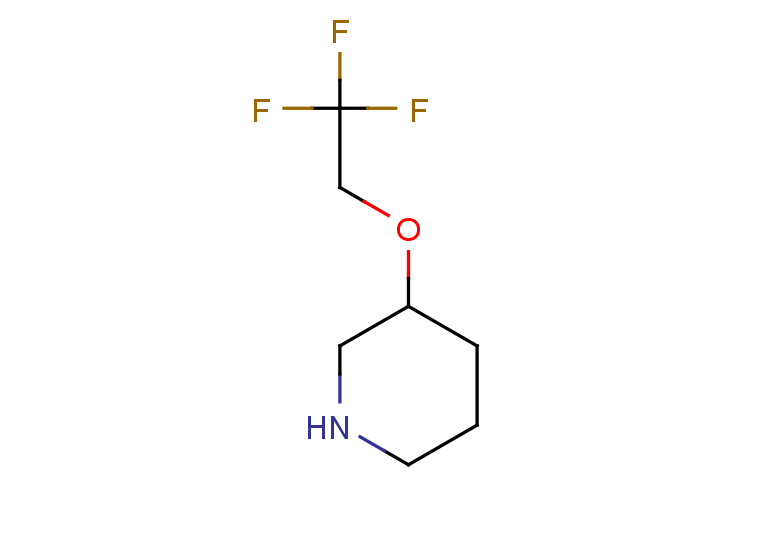 3-(2,2,2-trifluoroethoxy)piperidine