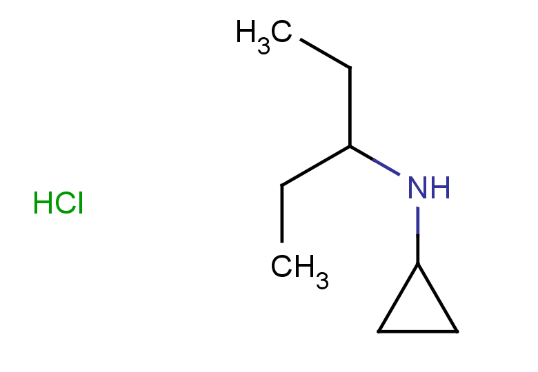 N-(pentan-3-yl)cyclopropanamine hydrochloride